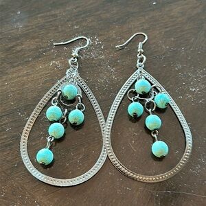 Woman’s dangle earrings